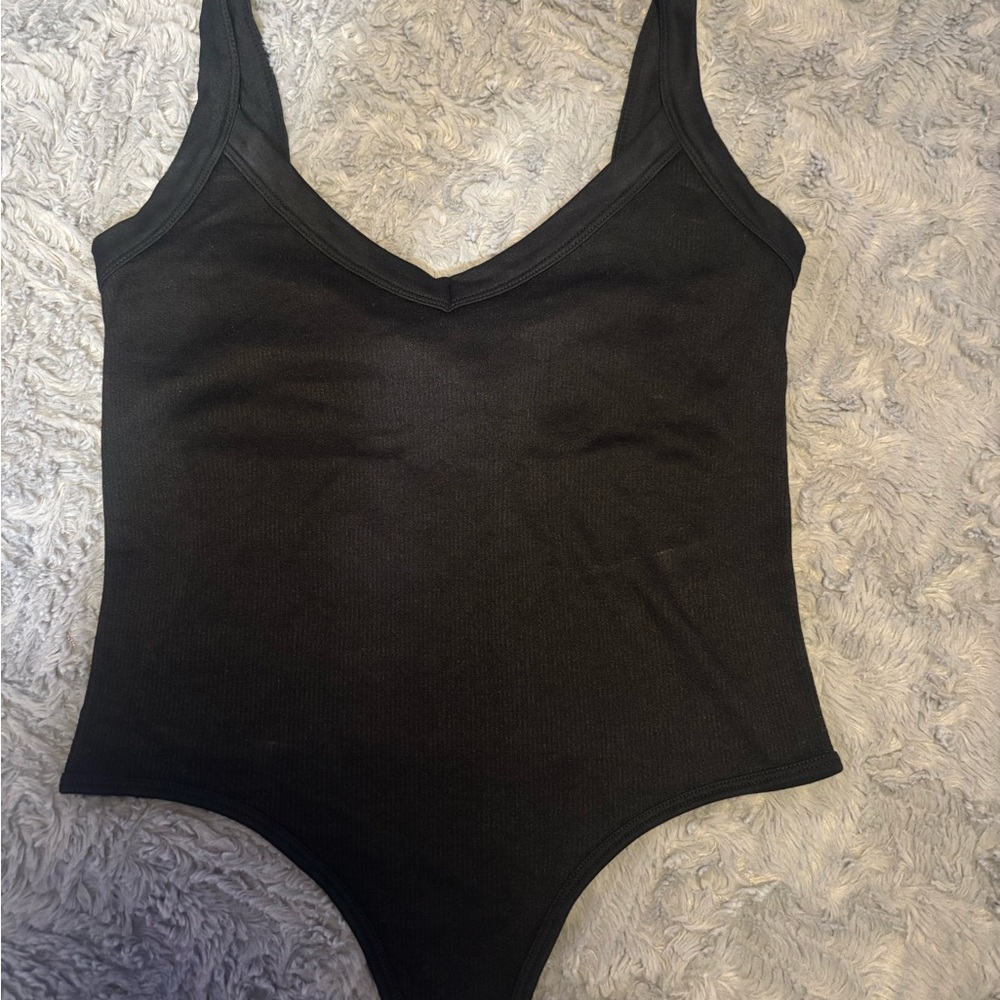Miss Lola Black Bodysuit